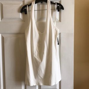 White halter top from Torrid